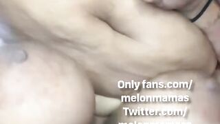 POV: Hairy ebony BBW Squirts on your face