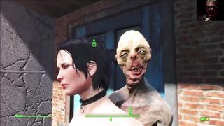 Erect Zombie Cock gets Juicy Ass Fuck from Porn Star Adventurer | Fallout 4 AAF Mods Animation Sex