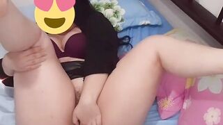 I Masturbate, Spank and Give Blowjob with My Mouth! (I Go Without Panty and Short Skirt).