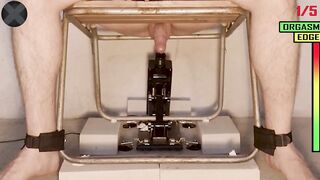 THRONE FROM HELL - Restrained Machine Anal Prostate Multiple Orgasm Milking Overstimulation