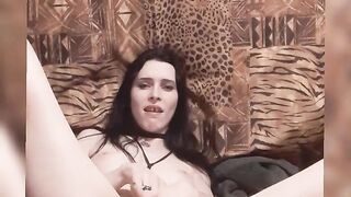 Yennefer Halloween Treat - Masturbating and Real Orgasm