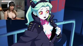 ???? The intro scene is super cute! Cyberpunk Rebecca Edgerunners Anime Hentai