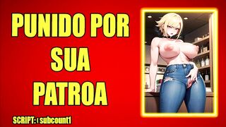 (AUDIO EROTICO) PATROA TE PEGANDO