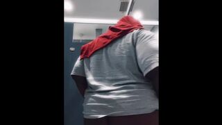 Big booty Shemale Brandyy Bussin twerks Ass