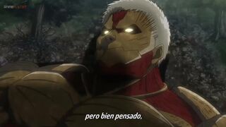 Shingeki No Kyojin Eren vs Reiner ( Primer Encuentro) Sub Español