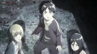 Shingeki No Kyojin Eren vs Reiner ( Primer Encuentro) Sub Español