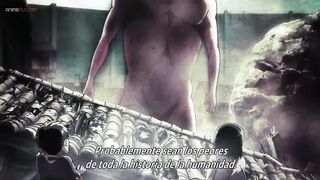 Shingeki No Kyojin Eren vs Reiner ( Primer Encuentro) Sub Español