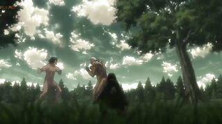 Shingeki No Kyojin Eren vs Reiner ( Primer Encuentro) Sub Español