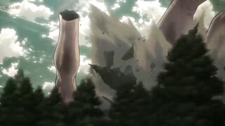 Shingeki No Kyojin Eren vs Reiner ( Primer Encuentro) Sub Español