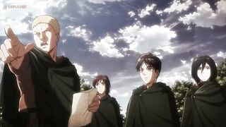 Shingeki No Kyojin Eren vs Reiner ( Primer Encuentro) Sub Español