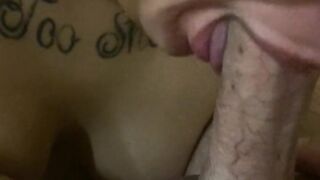 Amateur Tiona POV blowjob