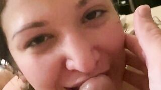 Amateur Tiona POV blowjob