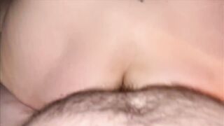 Huge Cumshot on/in a PAWG’s swollen pussy and ass