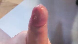 I cum so hard in my hand