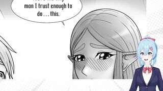 Zelda: A Night with the Princess [Fan Comic] Link and Zelda Hentai