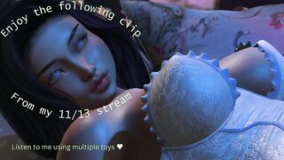 Lewdtuber Sassy Kittyn @ Play - Multiple Lovense Toys being used