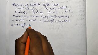 Ratios of multiple angles examples Part 3