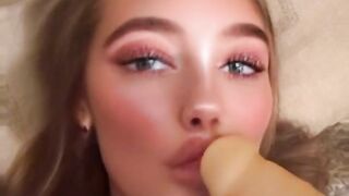 ASMR dirty talking wife wants to suck your cock