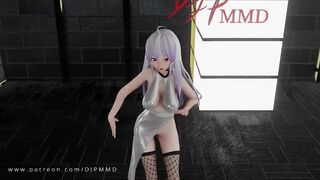 Haku Queencard MMD Blender Render 1838