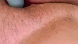 Close Up ASMR Vibrator Action.