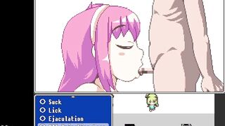 japanese game a chick sucking small cock for fun