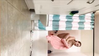 HD Hidden Cam Spycam Shower Spy BEST SEXY BLOND REAL UNAWARE