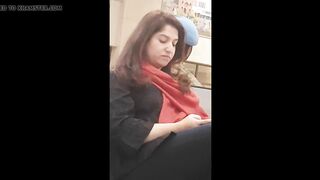 Pakistani MILF noticed Candid Camera , nice feet faceshot