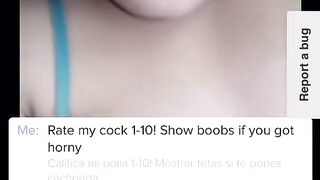 Rate my cock - Webcam girls compilation 5