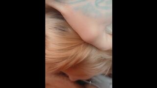 Blonde loves cock