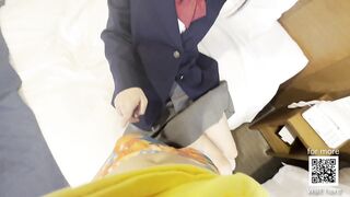 Sorasora magic, A school student in Tokyo works as a part time worker for a pervert