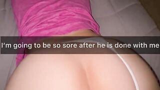 Leaked 18 yr Petite ???? POV Cheating Snapchat sent to her Boyfriend