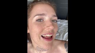 Amyyyoxxo covered in BBC cum