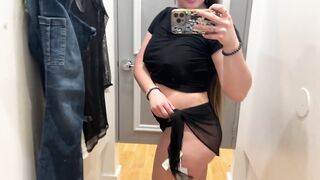 TRANSPARENT Clothes in Dressing Room