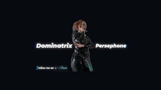 Dominatrix Persephone Golden Showers and Piss Play