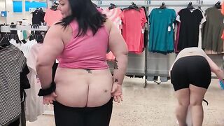 PUBLIC Ass Flashing Walmart Mexia Texas!