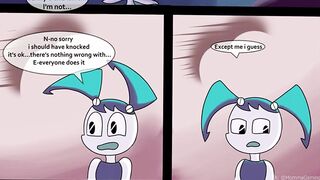 Robot Girl Upgrades Her Pussy To Have Sex - Teenage Robot Hentai