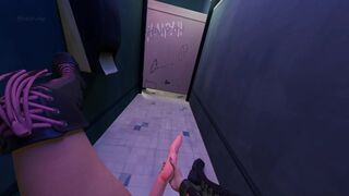 Drop dee masturbating at public restroom fortnite animation