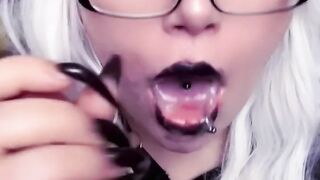 Goth Step-Mom Gets Cum for Mothers Day (Extended Preview)