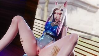 3D Compilation: League of Legends Ahri Evelynn Fucked From Behind Akali Doggystyle Kaisa Creampie