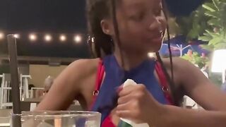 cam girl mukbang Jamaica carnival 2024 // IHAE JA #short