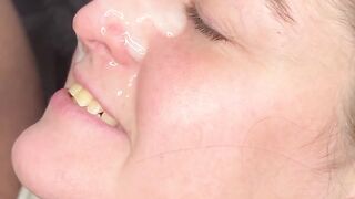 I love taking huge cumshots to the face