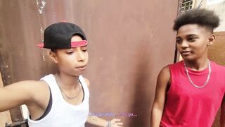 Dykes taking dick for money in the back alley - preview