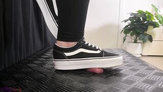 Vans Girl Hard Stomping, Full Weight Trampling - Trample, Bootjob, Ballbusting, CBT, Shoejob, Stomp