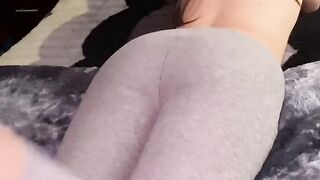 Sextape with MY FRIEND'S GIRLFRIEND quickly and WITHOUT A CONDOM (big ass and moans)