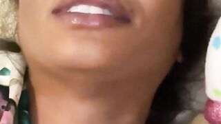 Ebony Anal queen Cali Caliente solo anal masturbation