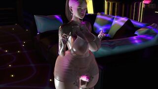 Second Life - FUTA Breathing to erection