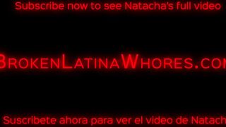 18yo Amateur Latina Natacha Is Wrecked By Big Dicks And A Whip