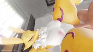 Renamon- Breeding in the hotel