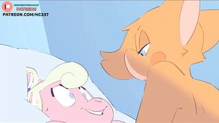 TWO CUTE FURRY GIRLS HAVE A GOOD TIME IN THE HOUSE | FURRY HENTAI ANIMATION