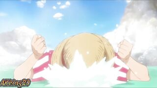 Luffy and boa hancock - one piece hentai